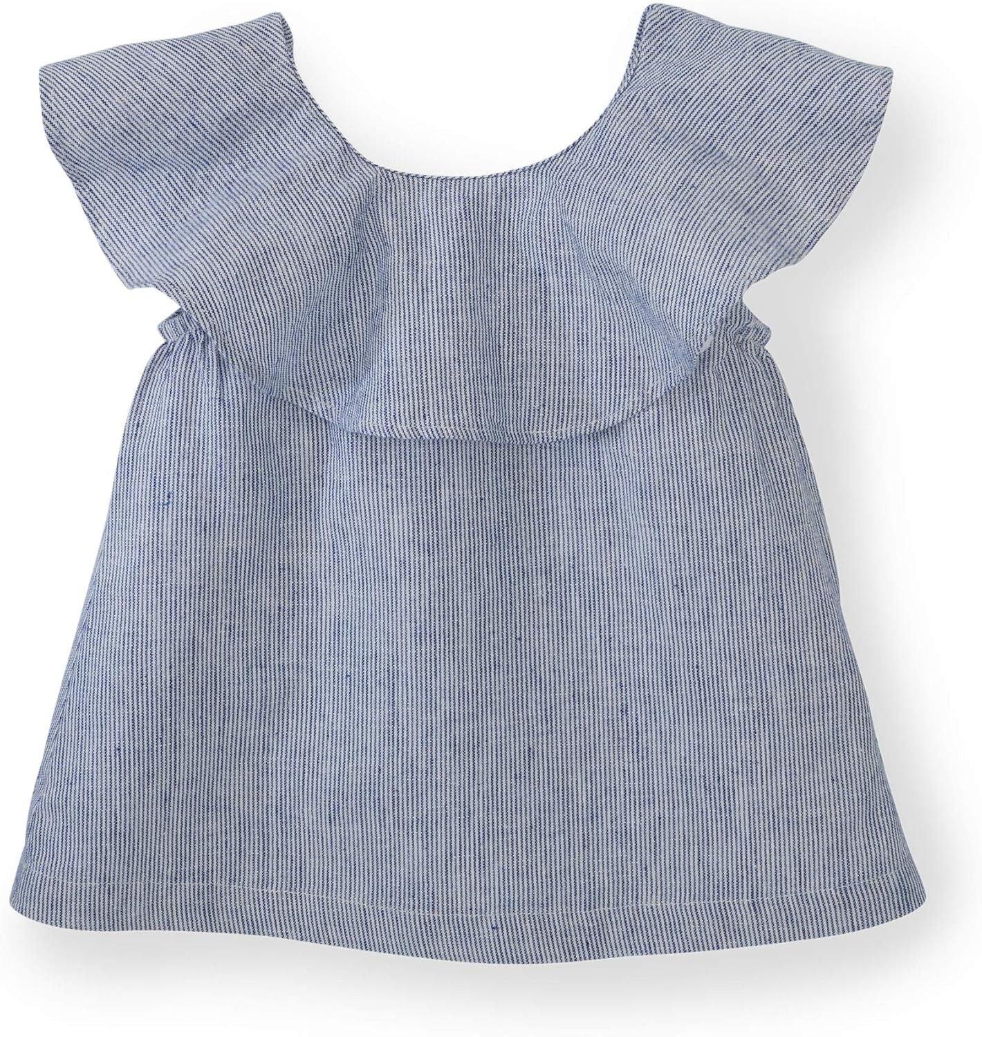 Hope & Henry Girls' Woven Ruffle Top | Amazon (US)