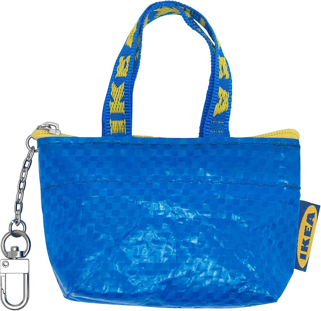 IKEA Key & Coin Purse KNOLIG Bag Small Blue with One Zipper Bag (1 set) | Amazon (US)