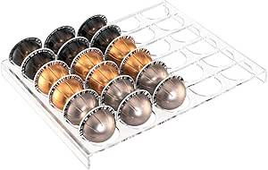 Sumerflos Coffee Capsule Storage Tray, Drawer Insert Organizer Holds 30 Pods Compatible with Nesp... | Amazon (US)