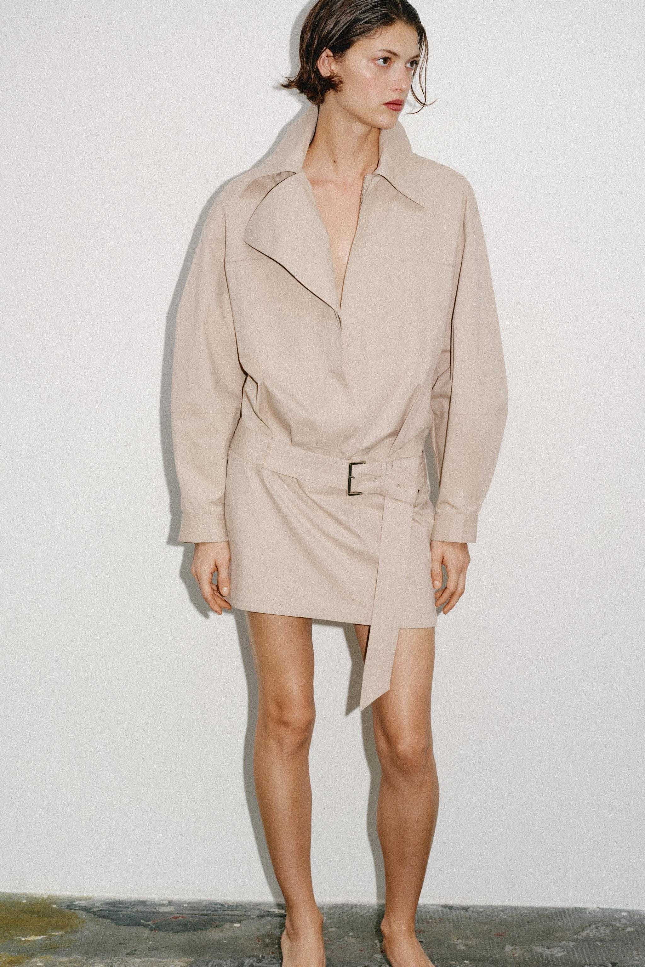 BELTED MINI DRESS | Zara US