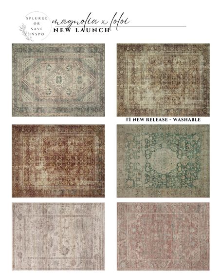 Magnolia Loloi rugs. Vintage rug oriental. Green vintage rug. Black vintage rug. Light vintage rug. 

#LTKhome #LTKFind #LTKsalealert