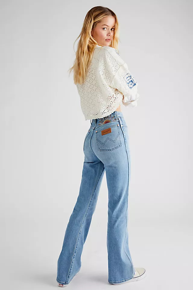 Wrangler Westward 622 High-Rise Bootcut Jeans | Free People (Global - UK&FR Excluded)