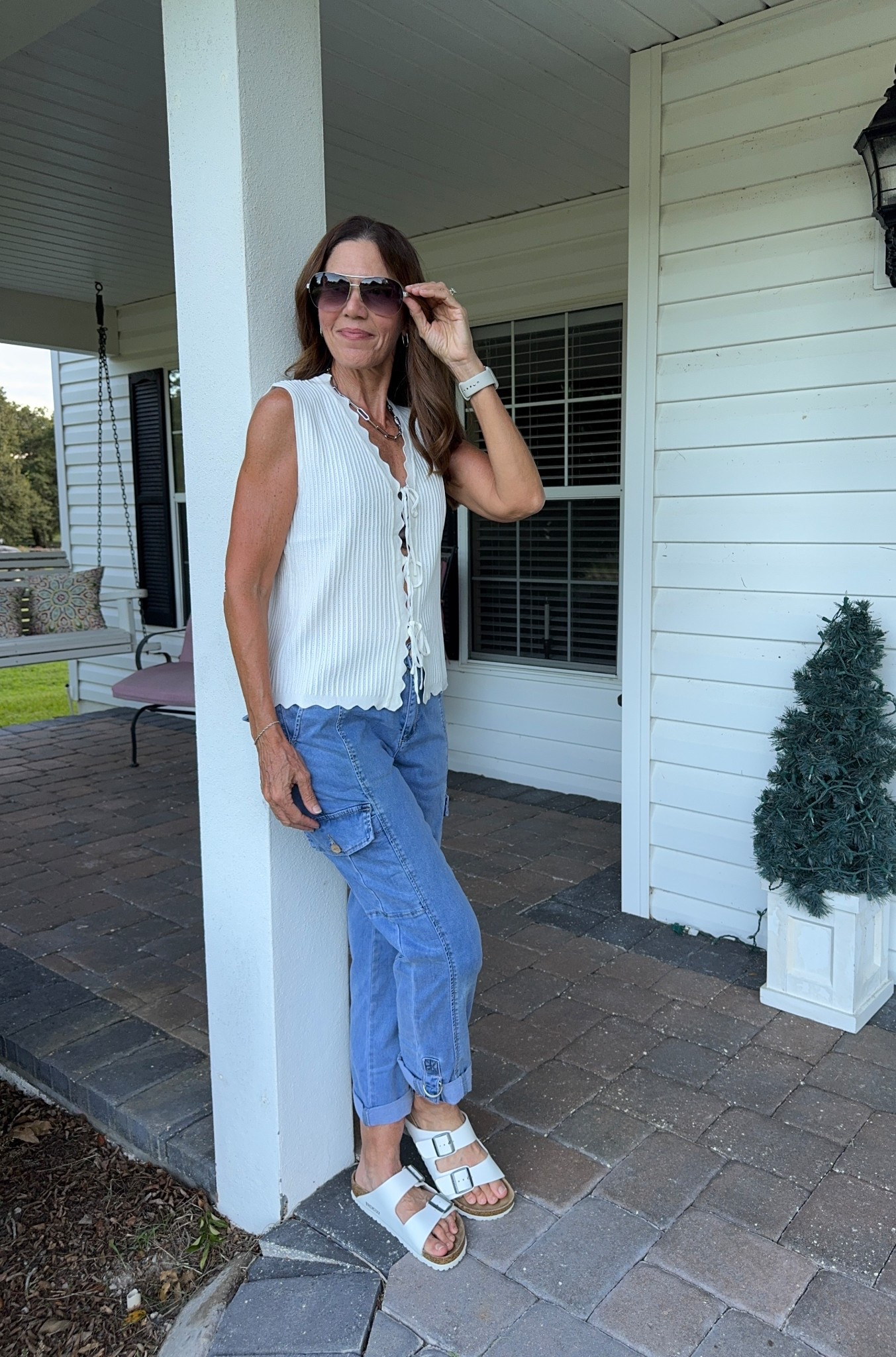My jeans are from  CharlieB Collection  