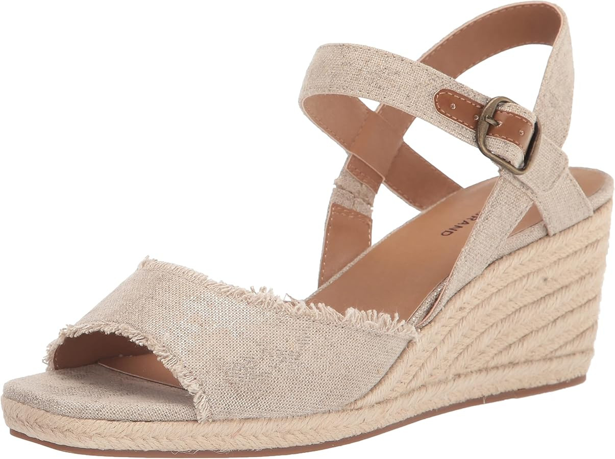 Lucky Brand Womens Mindra Espadrille Wedge Sandal | Amazon (US)