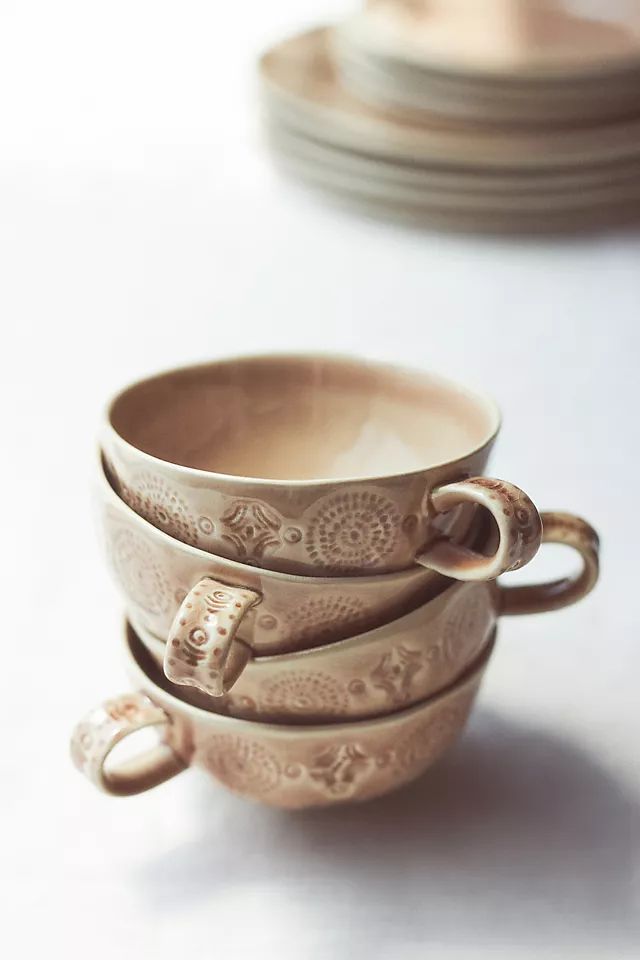 Old Havana Mugs, Set of 4 | Anthropologie (US)