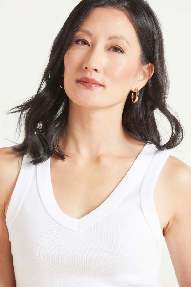 MICHAEL STARS Maya V Neck Tank | EVEREVE | Evereve