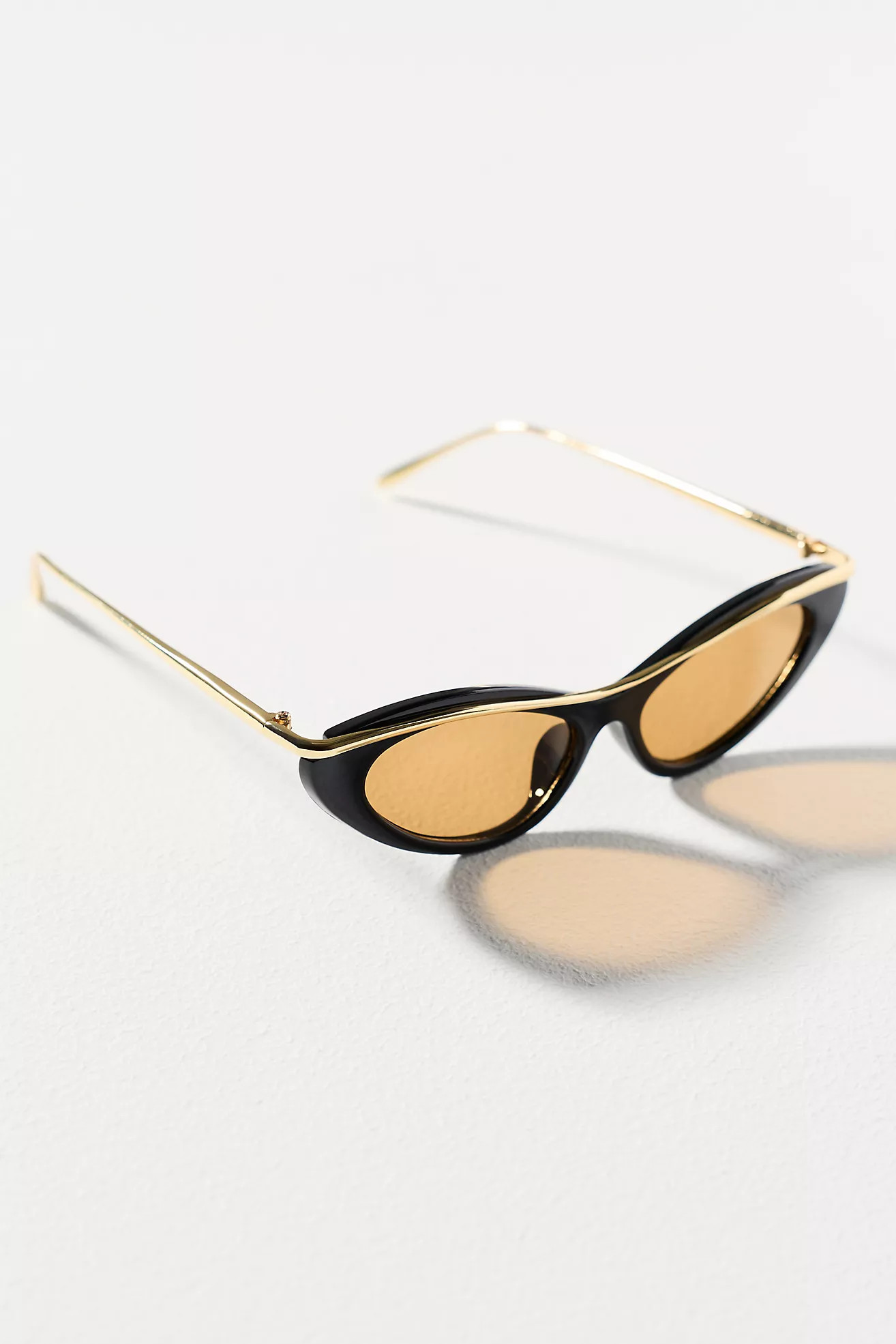 I-SEA Sporty Wrapped Cat-Eye Sunglasses | Anthropologie (US)