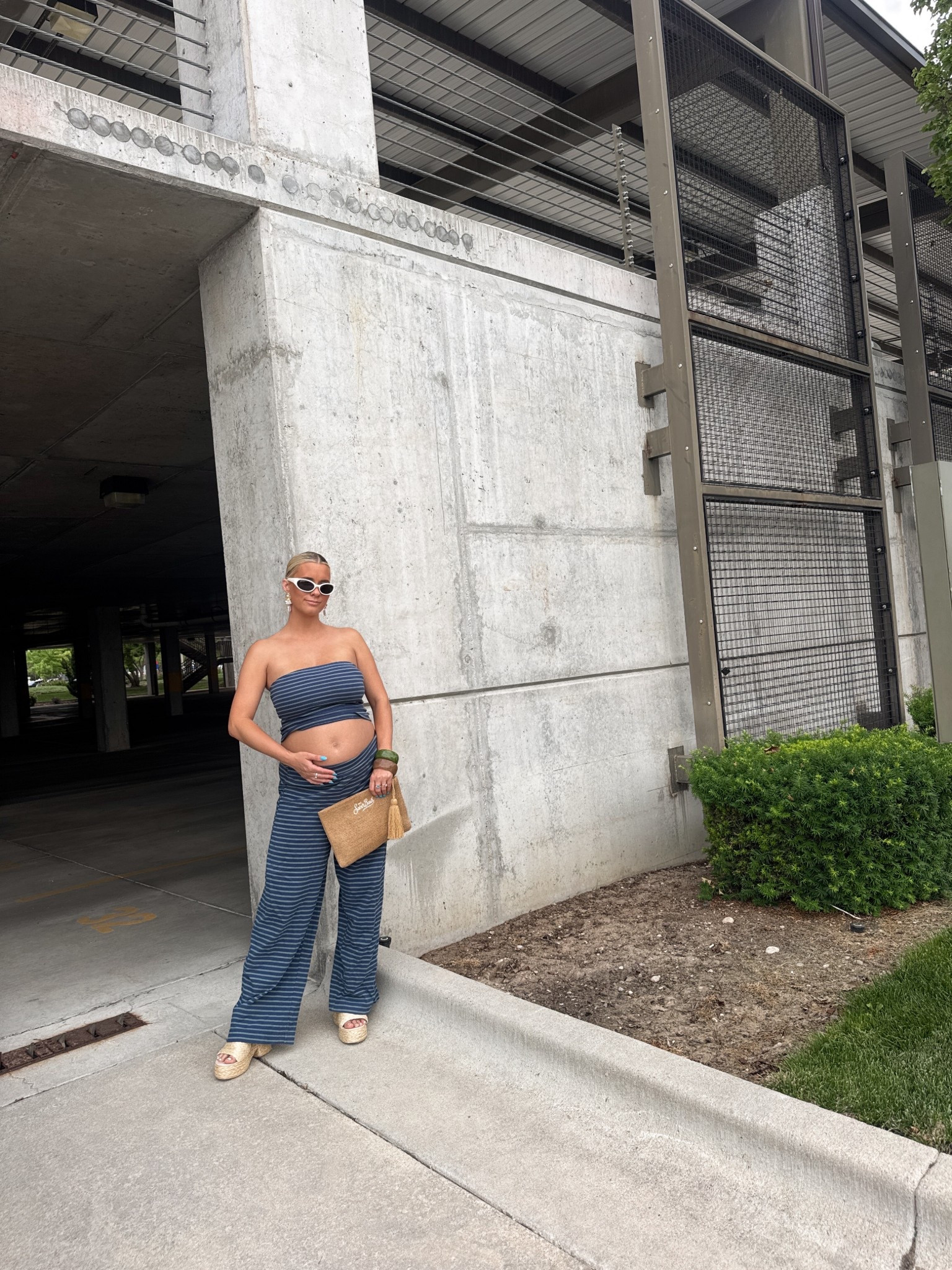 Cutest free people set - wearing a size medium. These Amazon sunnies are everything! Can’t stop wearing these raffia wedges all summer either! 

#LTKSummerEdit #LTKBump #LTKFindsUnder100