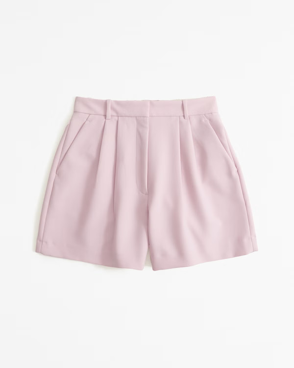 Curve Love A&F Sloane Tailored Short | Abercrombie & Fitch (US)