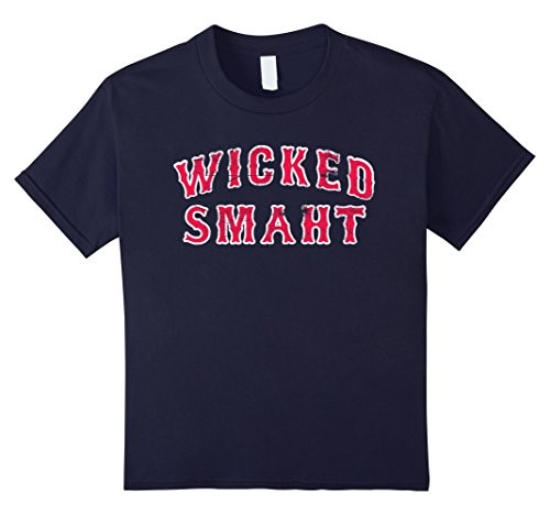 Wicked Smaht Smart Funny Boston Massachusetts T-Shirt | Amazon (US)