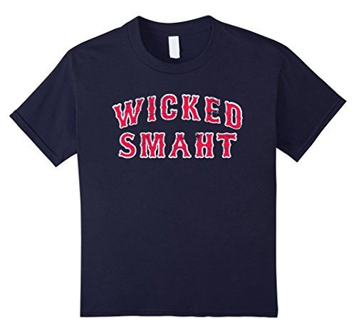 Wicked Smaht Smart Funny Boston Massachusetts T-Shirt | Amazon (US)