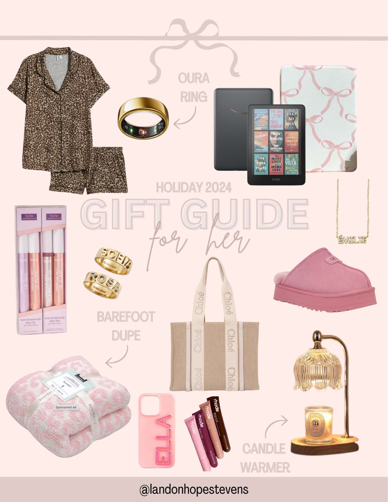 Surprise her with the perfect gifts she'll adore! From cozy essentials to chic accessories, our ultimate gift guide has something for every woman in your life. Discover thoughtful ideas that show just how much you care!

#LTKGiftGuide #LTKSeasonal #LTKHoliday