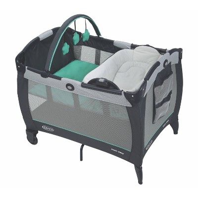 Graco Pack 'n Play Playard With Reversible Seat & Changer LX - Basin | Target