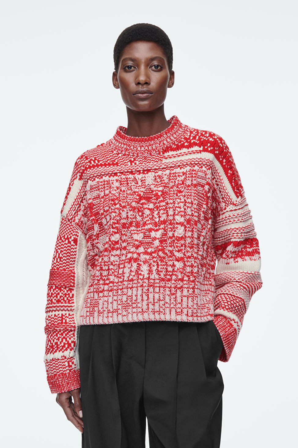 HomeSweaters & CardigansSweaters & KnitsFAIR ISLE WOOL AND CASHMERE SWEATER | COS (US)
