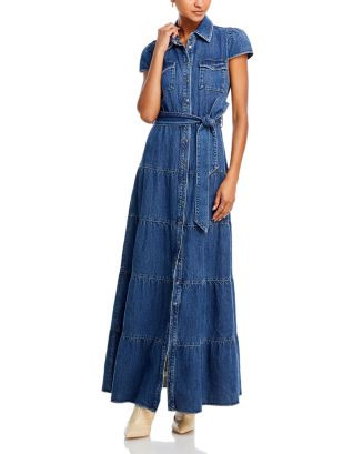 Miranda Denim Maxi Dress | Bloomingdale's (US)