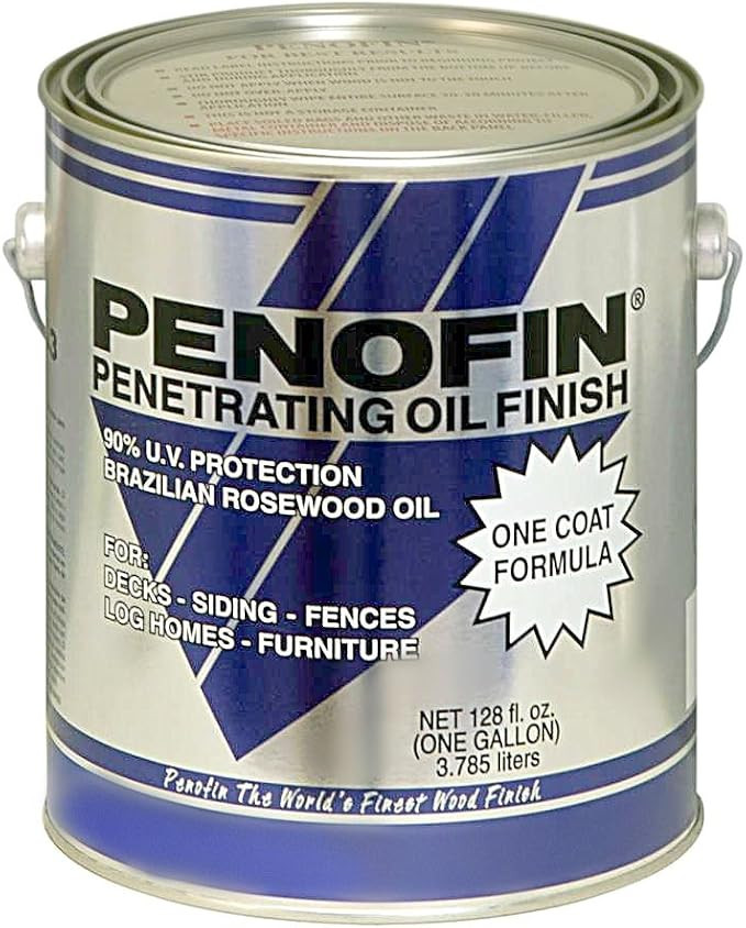 Penofin F5ETRGA Blue Label Penetrating Oil, Redwood - Gallon | Amazon (US)