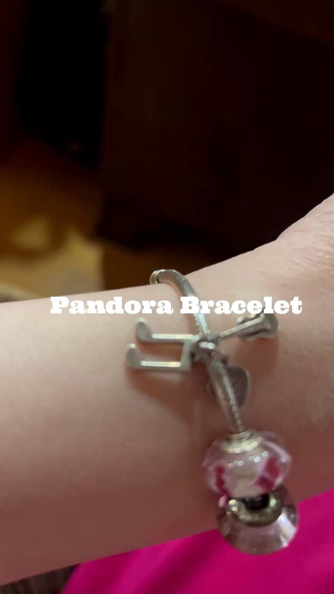 Here is a peek at my Pandora Bracelet. I love my music 🎵 note and Guitar 🎸 Charm; My Heart ♥️ Charm and my Pink Charm. I’m hoping to add more charms soon 🩷🩷🩷🌸

#LTKdayinmylife #LTKootd #LTKWorkwear