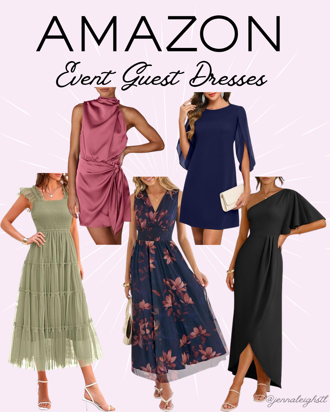 Amazon finds under $60 that are perfect for all your upcoming events. So many elevated wedding guest dress options without the high price tag. 

 #LTKootd #LTKMidsize