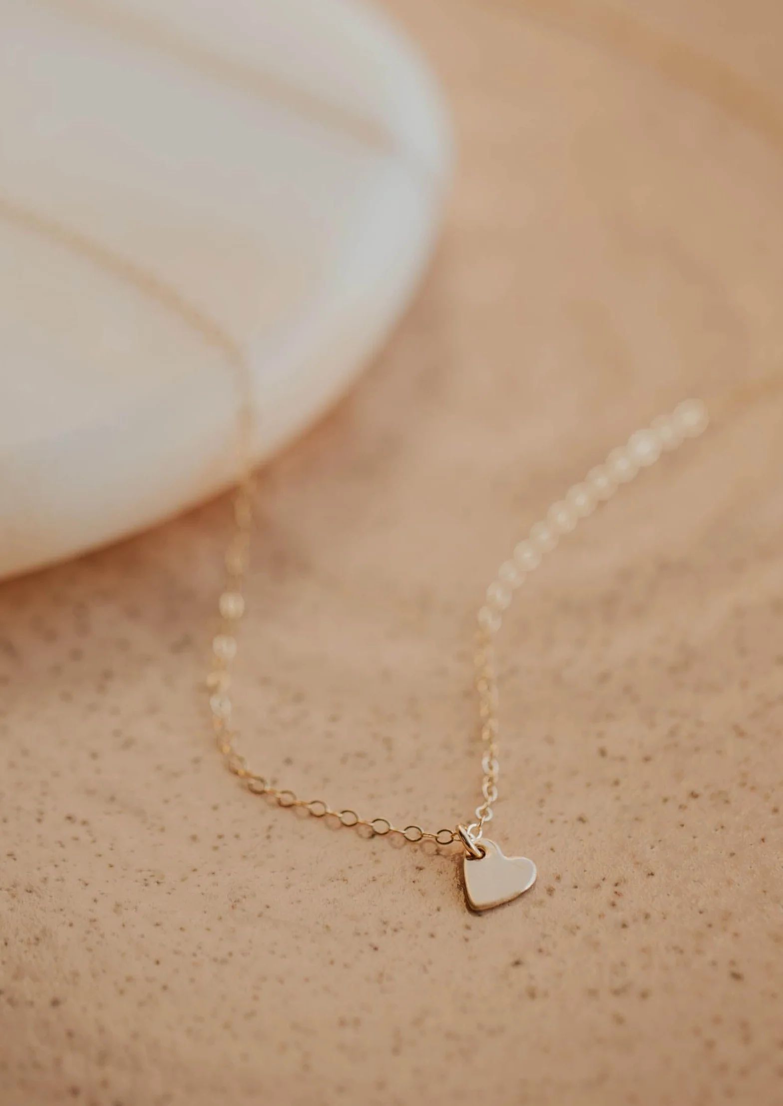Tiny Heart Necklace | Hello Adorn