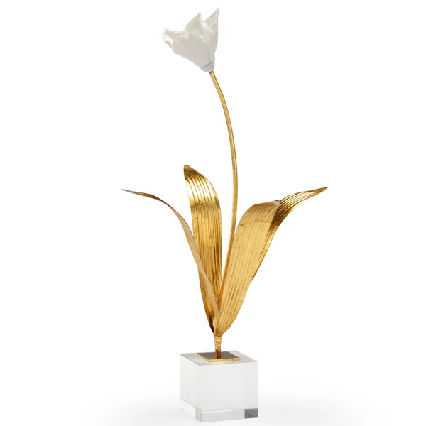 Tulip on Stand Sculpture | Wayfair North America