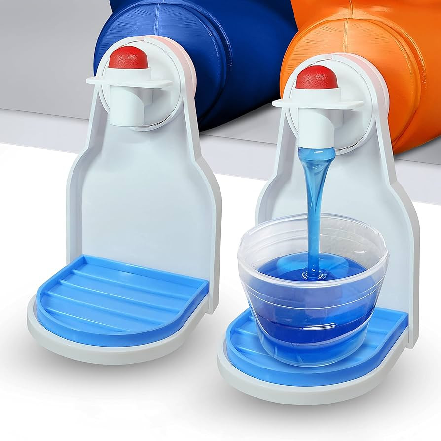 [2 Pack] Laundry Detergent Cup Holder, Detergent Drip Catcher (Upgraded Drip Tray), No More Mess ... | Amazon (US)