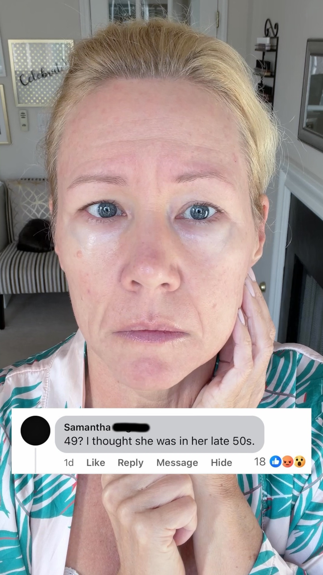 #yttpgiftedme 🫠I better apply my sunscreen to avoid more damage! 
This YOUTHSCREEN by @youthtothepeople with SPF 60 has no white cast, is very hydrating and looks beautiful under makeup- perfect for dry mature skin. 

The cleanser and serum are both lovely too. I am actually loving the very earthy scent- like herbs or rosemary!

Thank you for the lovely gift @youthtothepeople

#LTKmorningroutine #LTKselfcare #LTKOver40
