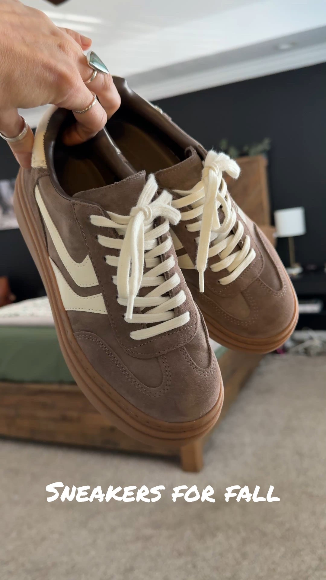 We’re moving on. Save the white sneakers for summer, these are new fall favorites. Trust me. #FallSneakers #BrownAndWhiteSneakers #CasualFit.

#LTKStyleTip #LTKGiftGuide #LTKFindsUnder100