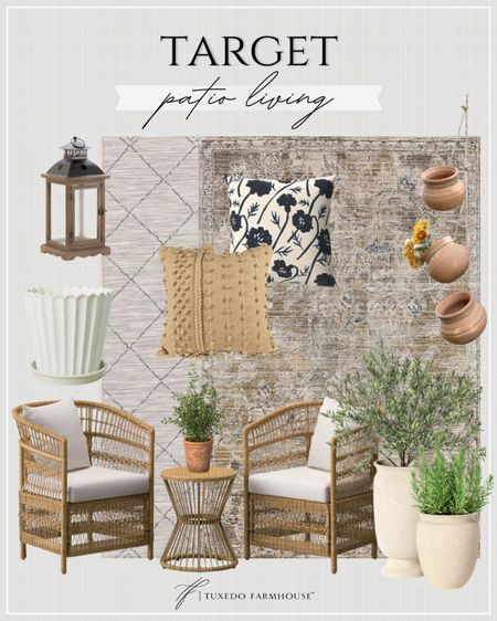 Target - Patio Living 

Patio perfected. You heard it here first! Get yours today!

Seasonal, outdoor furniture, summer, spring, patio, porch, deck, garden, chairs, planters, rugs, lanterns 

#LTKSeasonal #LTKHome
