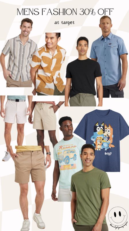 30% off mens fashion at Target! 

Perfect timing for Father’s Day! 

#LTKMens #LTKGiftGuide #LTKStyleTip