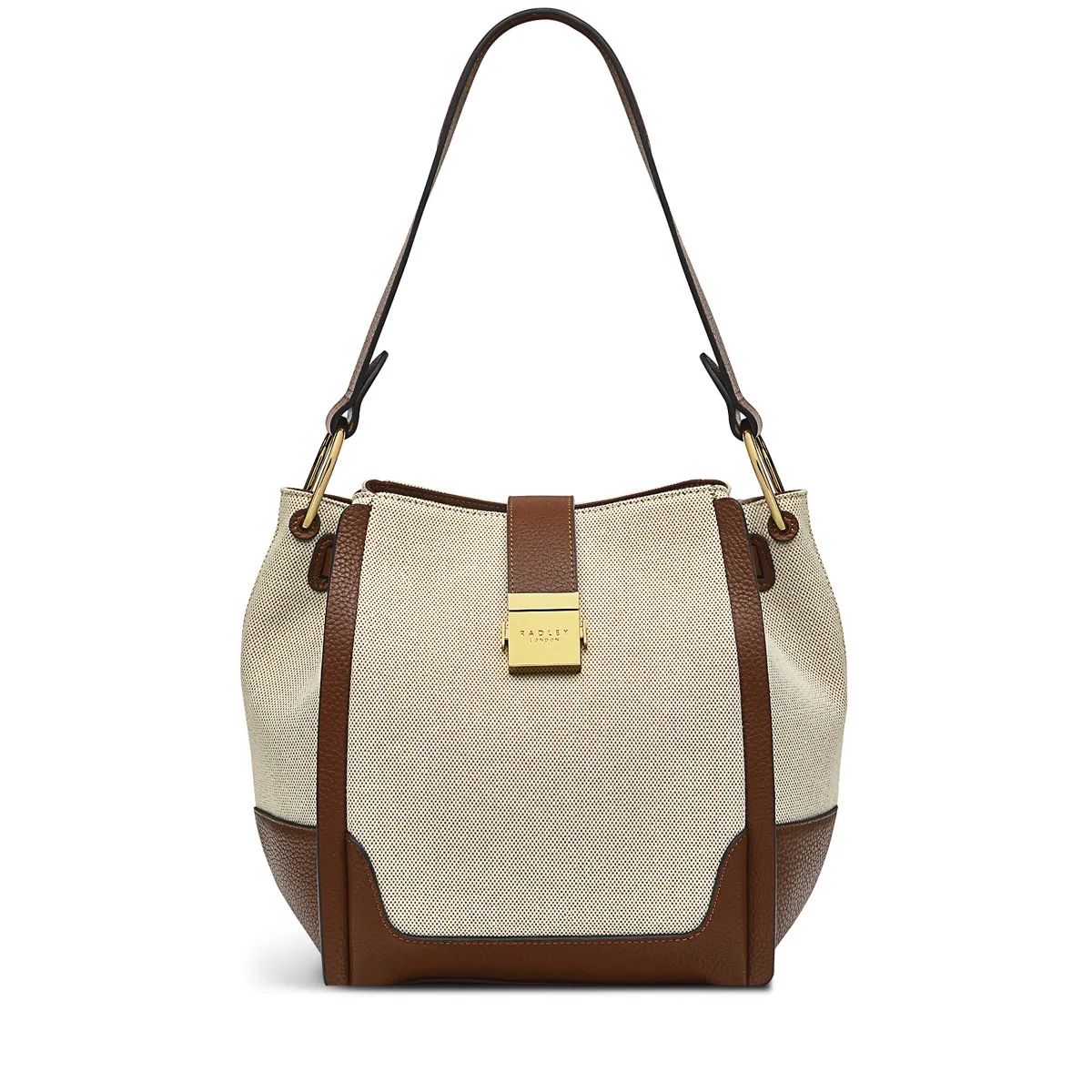 Tortoise & Beige Designer Handbag | Sloane Street Canvas AW24 | Radley London | Radley