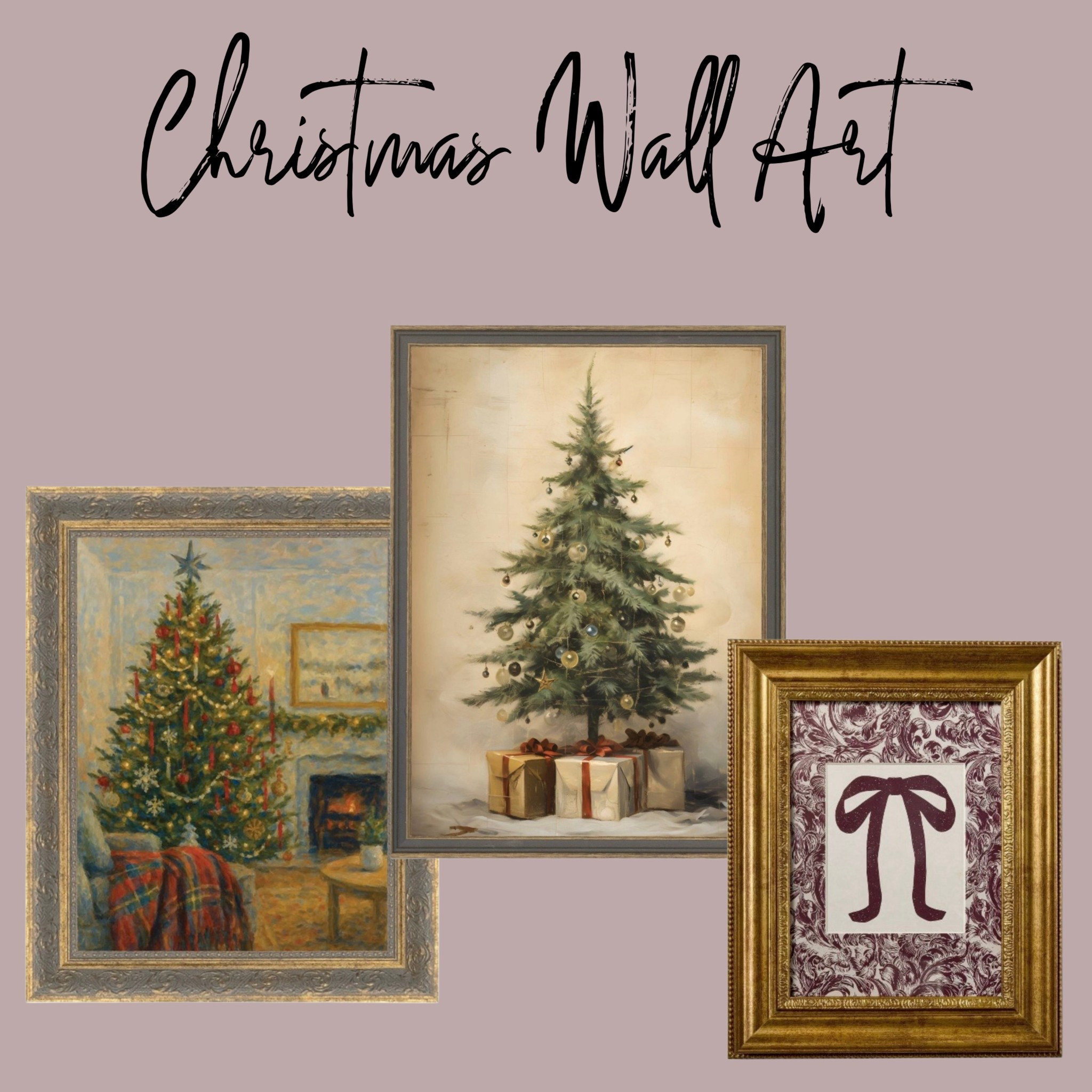Perfect holiday wall art that goes beautifully in any space! ✨

#LTKHoliday #LTKSeasonal #LTKHome