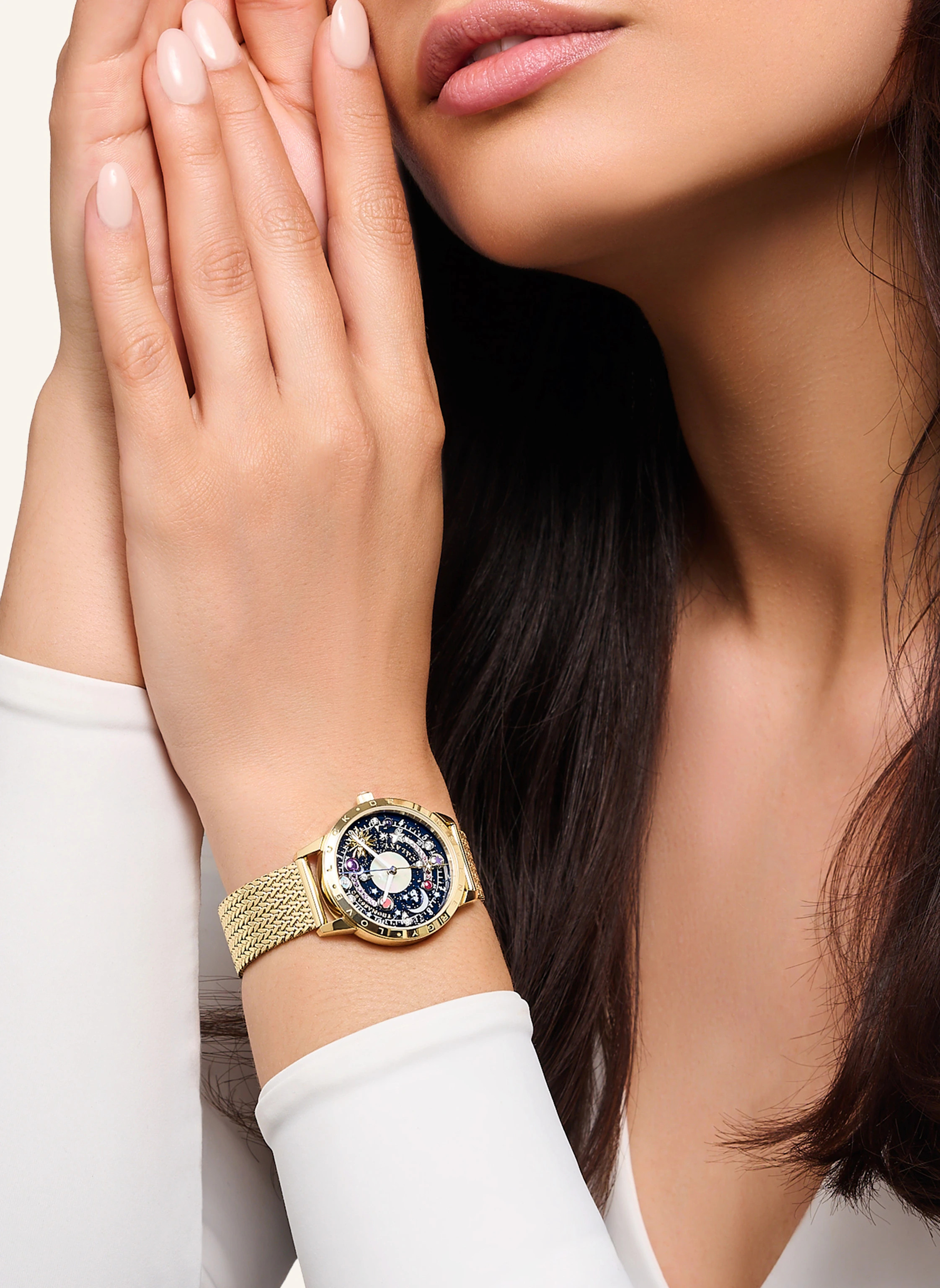 THOMAS SABO Uhr in gold/ blau | Breuninger (DACH)