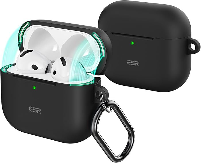 ESR for AirPods 4 Case, Compatible with AirPods 4th Generation Case (2024) (USB-C), Magnetic Lid ... | Amazon (UK)