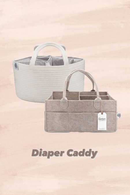 Diaper Caddy 

Baby gift 
Baby registry 
Diaper storage 
Organization 
Parker Baby Co. 
small business 

#LTKKids #LTKFindsUnder50 #LTKBaby