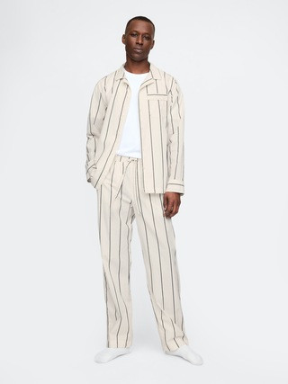 Adult Poplin Pajama Set | Gap (US)