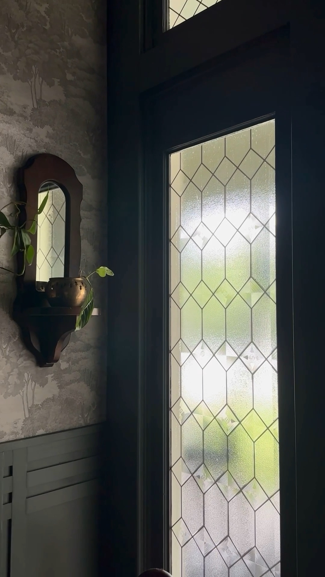 No it’s not leaded glass—it’s window film! Even up close, it fools the eye and it does an amazing job of adding privacy 🙌🏼

#LTKFind #LTKhome #LTKunder50