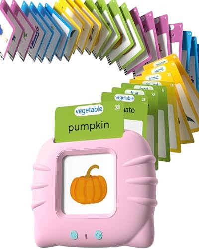 Talking Flash Cards for Toddlers 1 2 3 4 Year Olds, Montessori Language Learning with 224 Words, ... | Amazon (US)