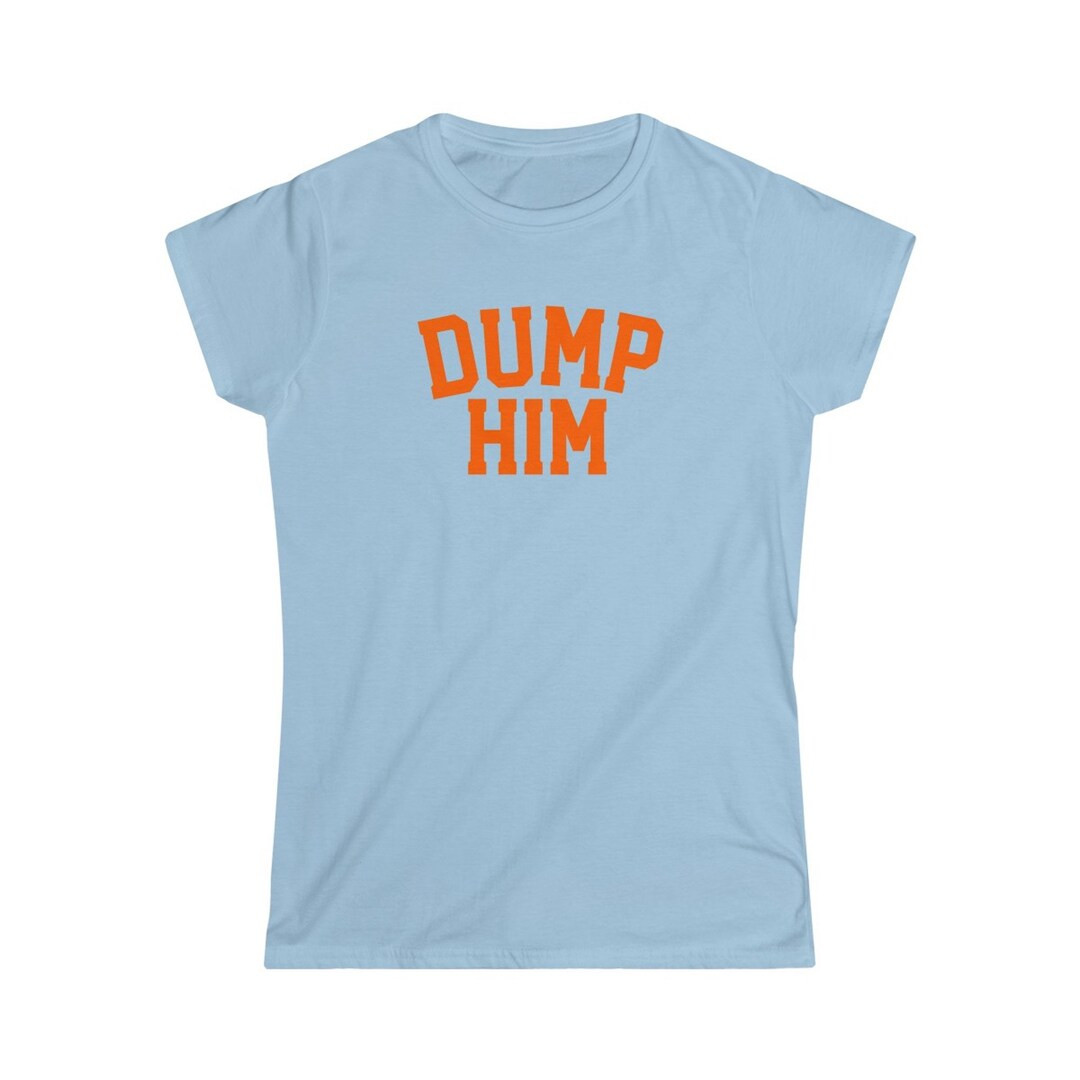 Dump Him 90s Inspired Shirt, Trendy Y2k Shirt - Etsy | Etsy (US)