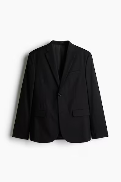 H & M - Slim-Fit Jacket - Black | H&M (US + CA)