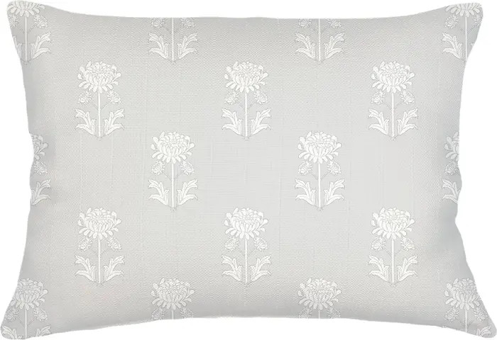 Block Print Linen Pillow with Down Alternative Insert | Nordstrom