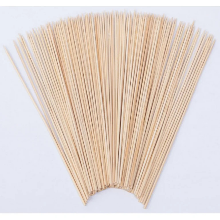 Mainstays Bamboo Skewers - 100% Eco-Friendly Grilling Essentials, 11.81 Inches Long | Walmart (US)