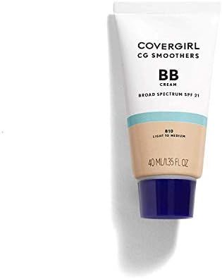 COVERGIRL Smoothers Lightweight BB Cream, 1 Tube (1.35 Oz), Light to Medium 810 Skin Tones, Hydra... | Amazon (US)
