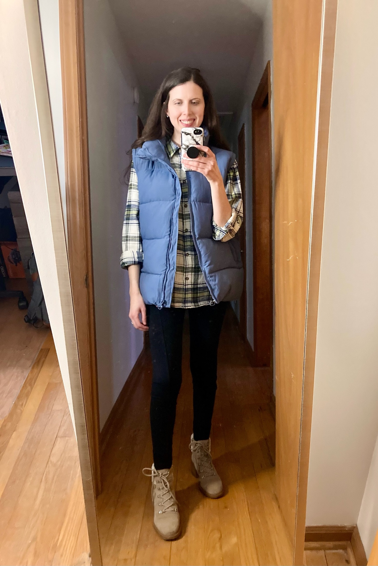 Weekend outfit! 

Plaid outfit, puffer vest outfit, winter outfit, casual outfit, casual winter outfit 

#LTKSeasonal #LTKMostLoved #LTKfindsunder50