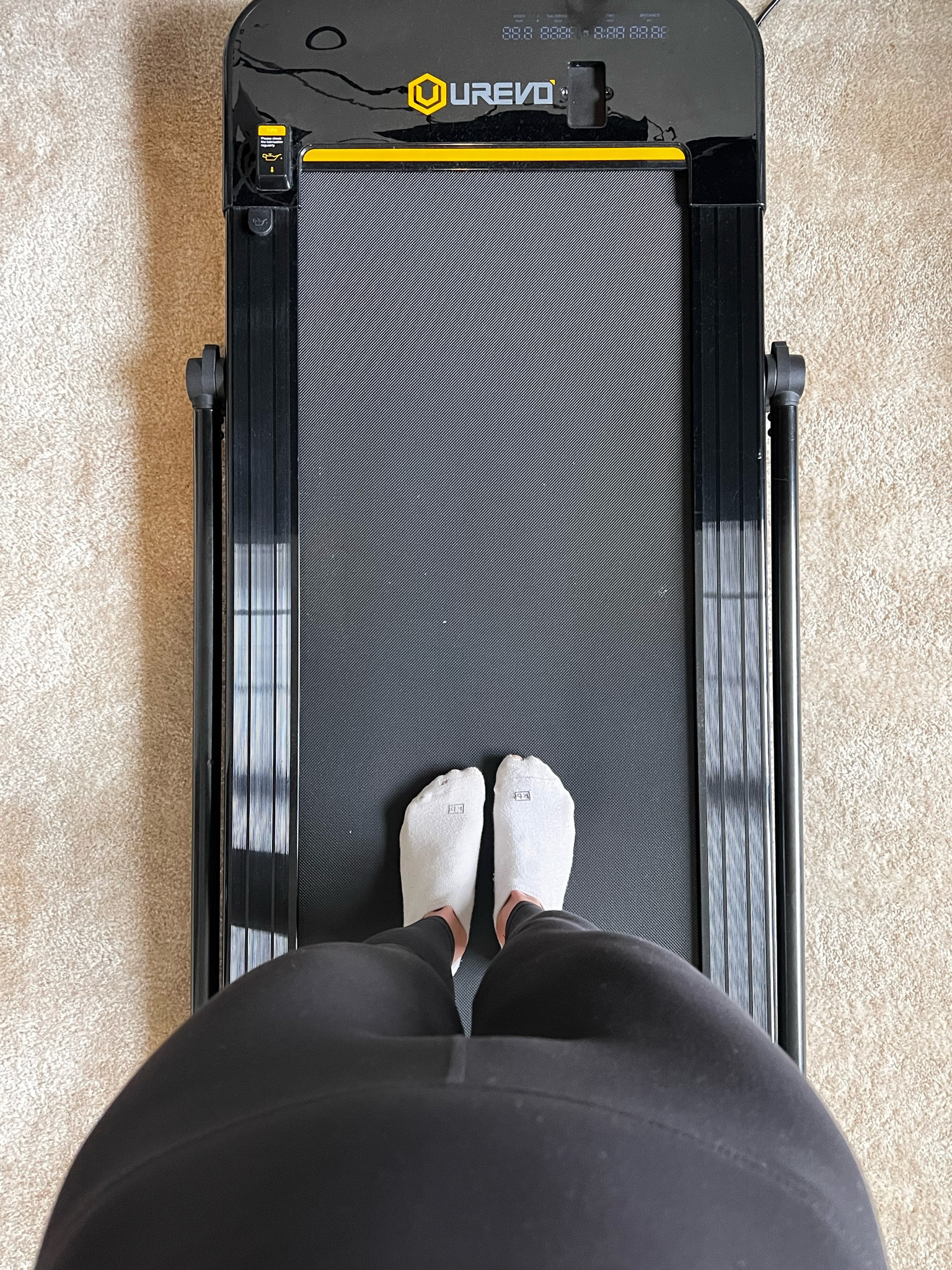 This walking pad has been such a game charger for work, been averaging 18k steps instead of the usual 10k I used to! 

#LTKfit #LTKFind 

#LTKhome