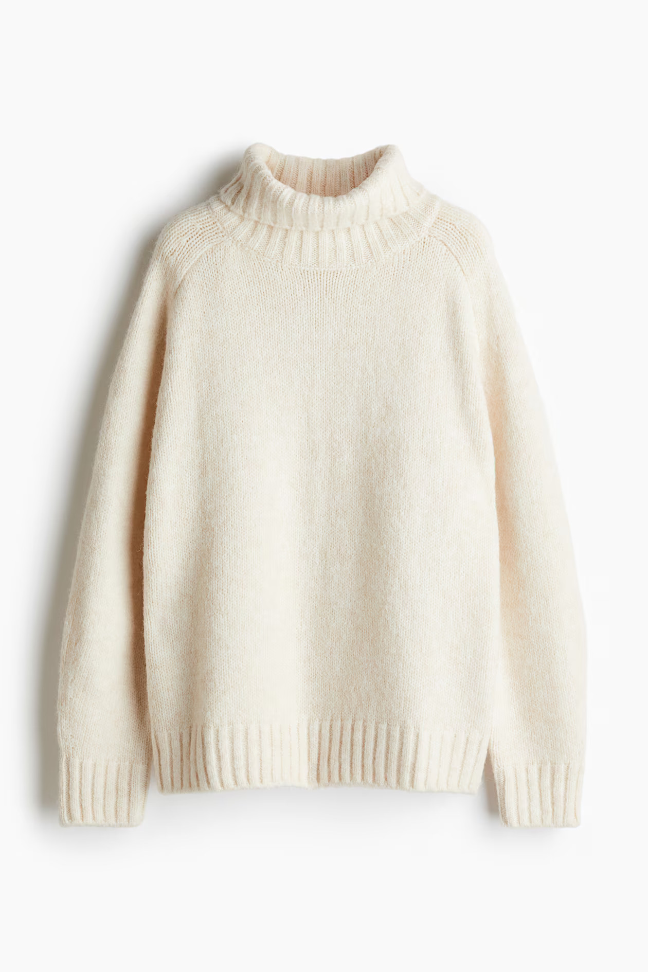 Oversized polo-neck jumper | H&M (UK, MY, IN, SG, PH, TW, HK)