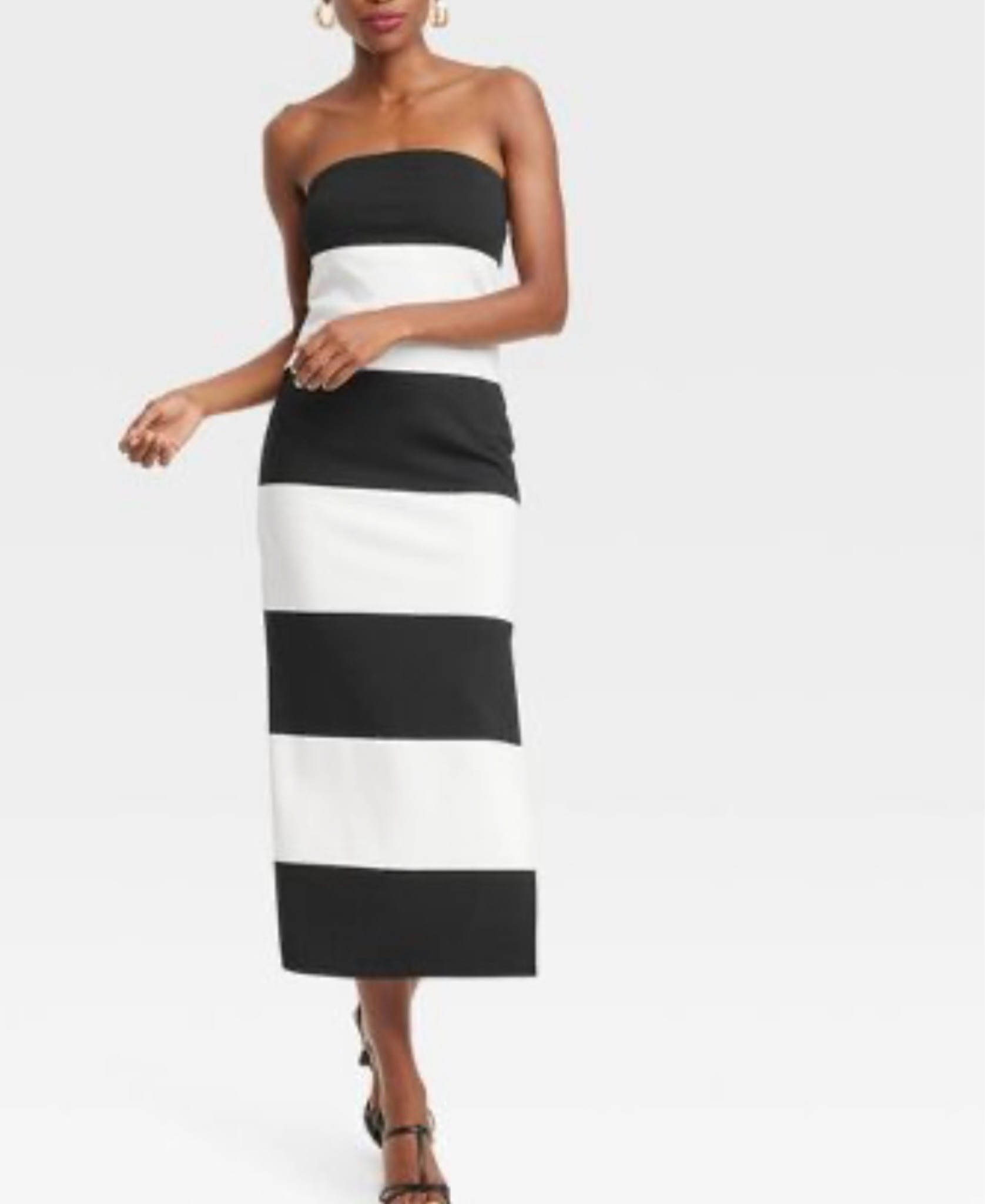 Black and white strapless maxi dress

#LTKSummerSales #LTKFindsUnder50 #LTKSaleAlert