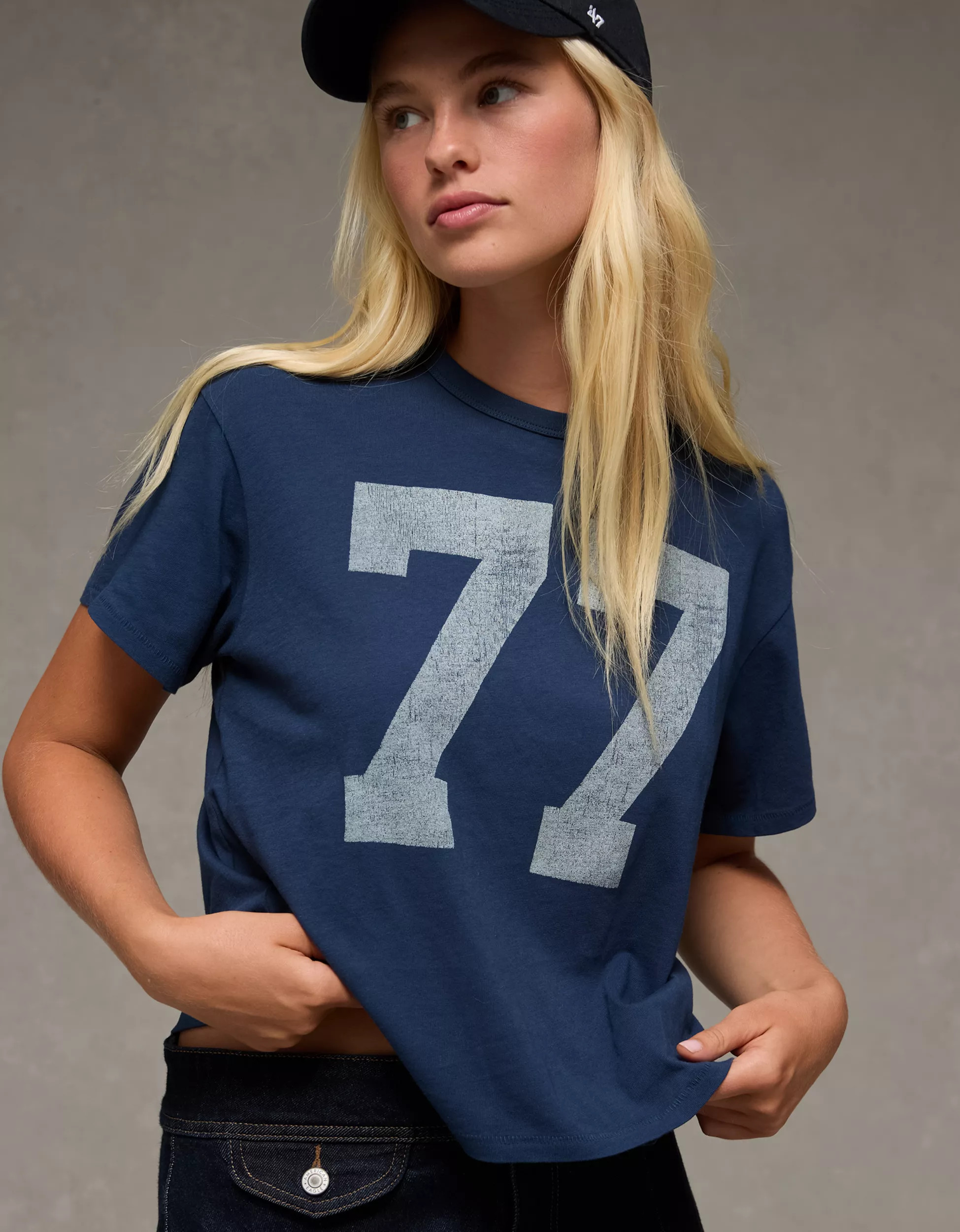 AE Ex-Boyfriend Logo Graphic T-Shirt | American Eagle Outfitters (US & CA)