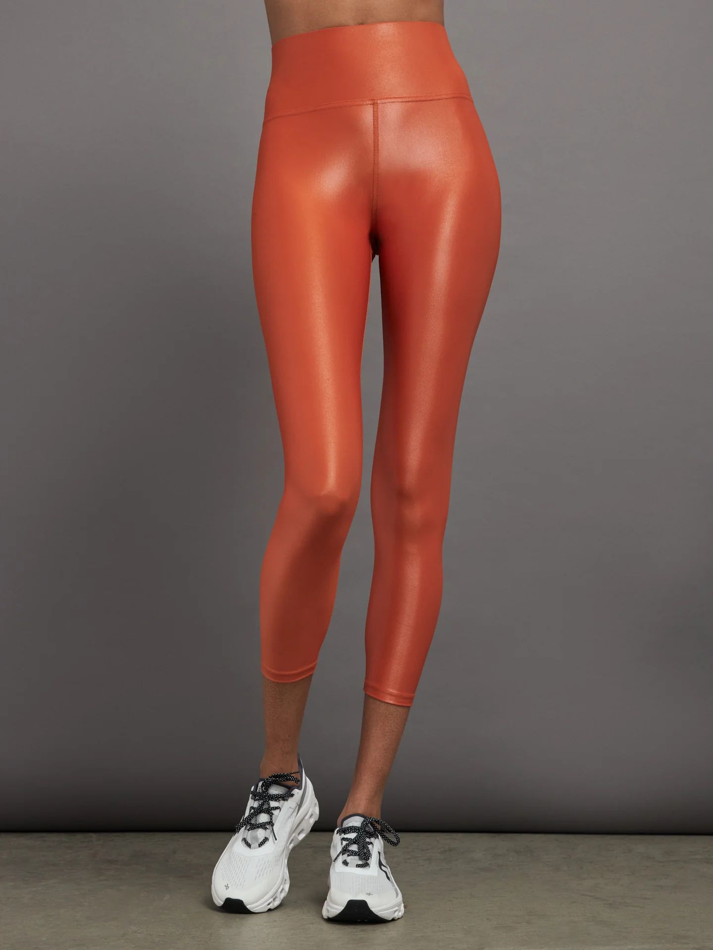 High Rise 7/8 Legging in Takara Shine - Spice Route | Carbon38