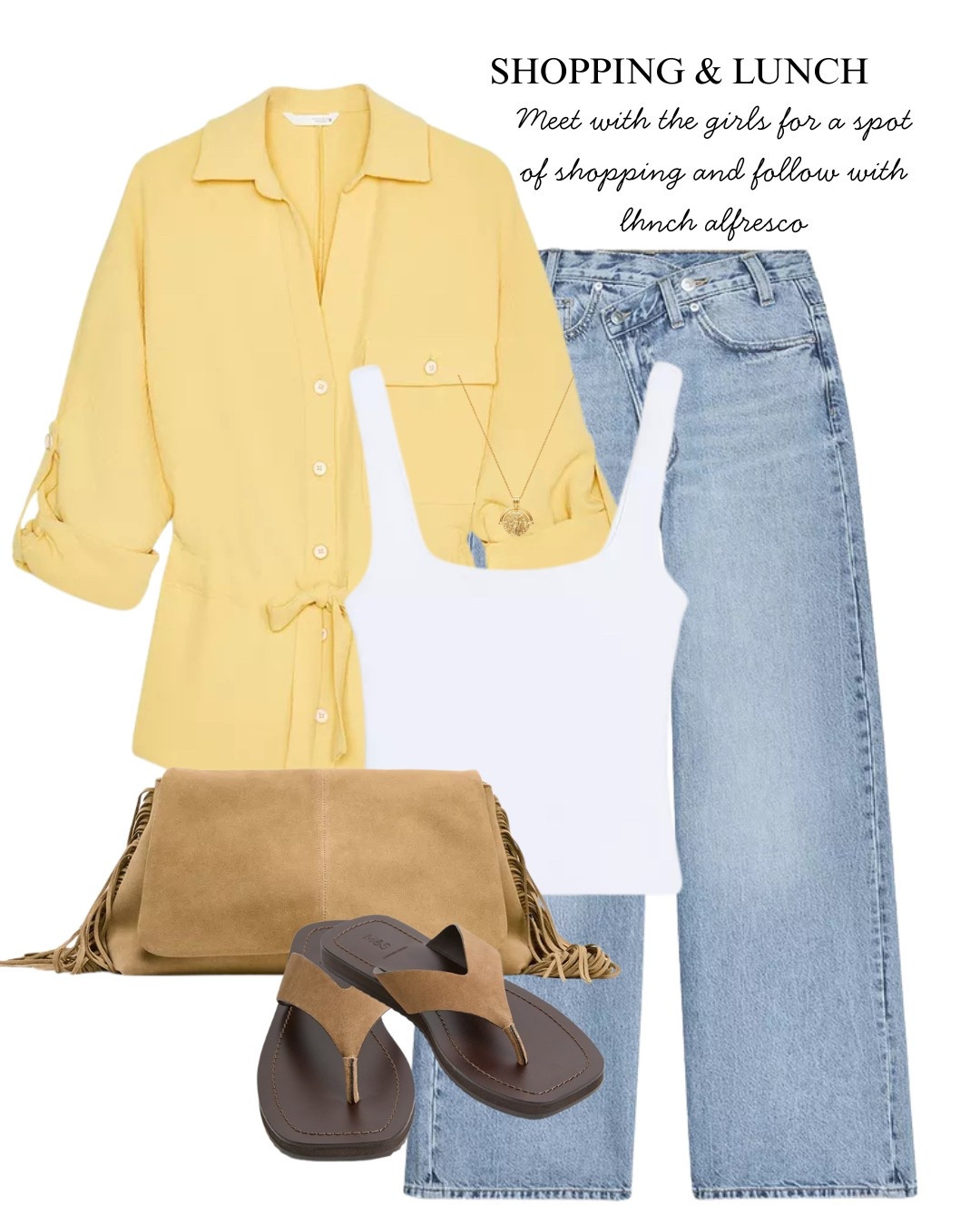 Shopping and lunch in this gorgeous summer outfit 

#LTKsummer #LTKuk #LTKstyletip