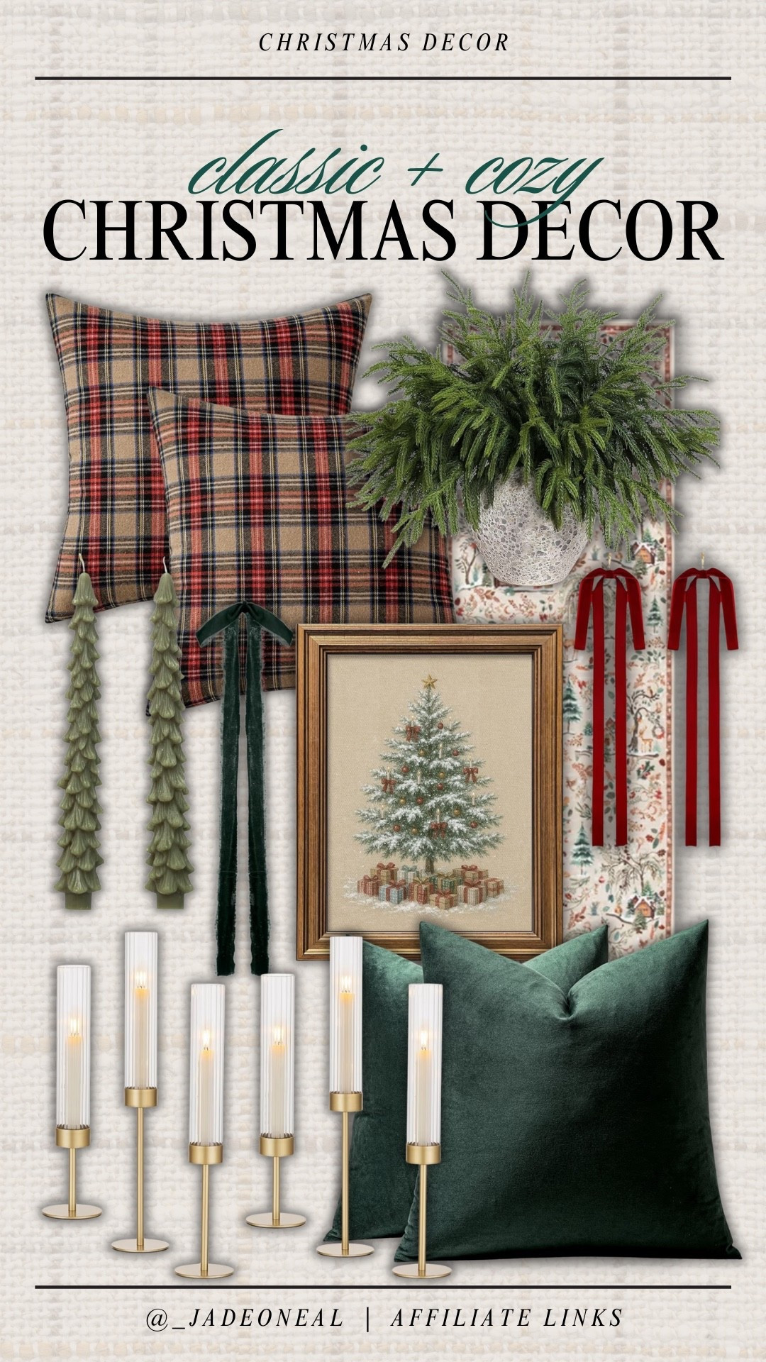 Channeling those classic Ralph Lauren Christmas vibes! Rich plaids, cozy layers, and timeless holiday charm 🎄✨ shop the look below🤍

#LTKHome #LTKHoliday #LTKSeasonal